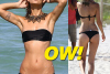 Sveva Alviti Shows Off Her Bikini Body At The Beach
