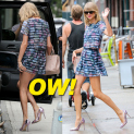Taylor Swift Shows Off Her Sexy Post-WorkoutLegs