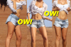 Amanda Cerny Looking Adorable While Shooting A Video In Aruba