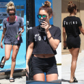 Ashley Tisdale & Vanessa Hudgens Visit WundaBar Pilates