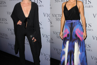 Candice Swanepoel vs. Adriana Lima at Russell James’ “Angels”
