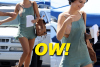 Emily Ratajkowski On The Set Of “We Are Your Friends”