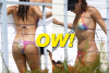 Eva Longoria Show Off Her Bikini Body Poolside In Miami