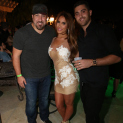 Joey Fatone & Nikki Giavasis at InstaBrand’s Summer Closeout Party Sponsored by Alma Tequila, Neft Vodka & Jobspot