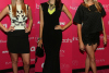 Julie Henderson, Teresa Moore, Noelle Reno at OK Magazine NYFW Celebration