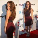Lara Sebastian on the Red Carpet at InstaBrand’s Summer Closeout Party sponsored by Alma Tequila, Neft Vodka & Jobspot