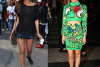 Lily Aldridge vs. Bella Thorne at Jeremey Scott Fashion Show during MBFW