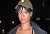 Rihanna Looking Very Serious While Hitting Up A NYC Recording Studio