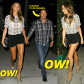 Stacy Keibler Back On The Town One Month After Giving Birth