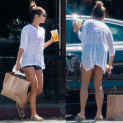 Vanessa Hudgens Goes Shopping In Studio City