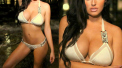 Abigial Ratchford Super Sexy Midnight Malibu Beach Bikini Shoot with SunOfHollywood.com