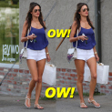Alessandra Ambrosio Goes Shopping at Jay Wolf Clothing Boutique