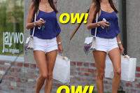 Alessandra Ambrosio Goes Shopping at Jay Wolf Clothing Boutique