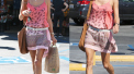Alessandra Ambrosio Shops at Whole Foods in Brentwood