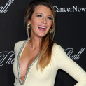 Blake Lively Showcases Her Pregnant Body At Angel Ball 2014