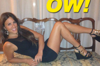 Claudia Romani Appears on Sportlive for LaQtv in L’Aquila