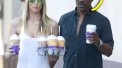 Eddie Out With His Glorified, Longtime Coffee Holder / Girlfriend