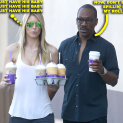 Eddie Out With His Glorified, Longtime Coffee Holder / Girlfriend