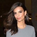 NYC: Emily Ratajkowski Gets Glamourously Sexy For Sirius Radio