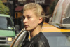Hailey Baldwin Catwalks Around Tribeca with friends
