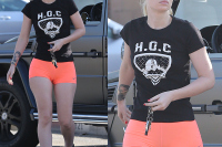 Iggy Azalea Wears Tight Workout Shorts Running Errands In L.A.