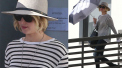 Jennifer Lawrence Shades Herself With A Middle-Finger Umbrella
