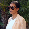 Kim Kardashian & Kendall Are Today’s Parking Catwalkers
