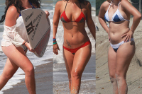Lauren White, Mattie Breaux, Tiffany Heinen “Party Down South” in Malibu