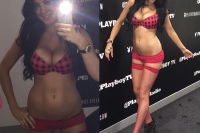 Melissa Howe at PlayboyTV & Playboy Radio inL.A.