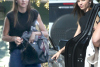 BREAKING! Miranda Kerr Photographed Getting Into Her Car After The Gym!
