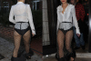 Rita Ora Wears Outlandish Outfit For Dinner Date