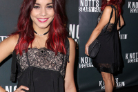 Vanessa Hudgens at Knott’s Scary Farm Celebrity VIP Opening