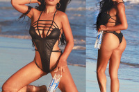 Vivica Mitra Does A 138 Water Beach Photo Shoot