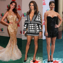 Eiza Gonzalez, Alessandra Ambrsio, Roselyn Sanchez at 2014 Latin Grammys