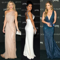 Kate Hudson, Salma Hayek, Jennifer Lopez at 2014 LACMA Art + Fiim Gala