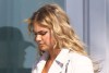 MIAMI: Kate Upton Battles Through Windy Day At A Photo Shoot