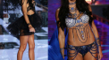 Adriana Lima Walks 2014 VS Fashion Show Catwalk