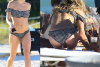 Chelsea Leyland Hits The Beach In Miami