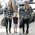 Hilary Duff Takes Her Son Luca To A Baby Class