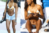 Karrueche Tran Catches Some Rays In Miami