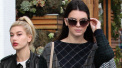 Kendall Catwalks Around With Her Clingy Butt-Buddies