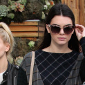 Kendall Catwalks Around With Her Clingy Butt-Buddies
