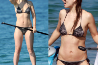 Olivia Wilde Enjoys A Family Beach Day In Hawaii