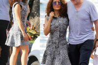 Salma Hayek & Francois-Henri Pinault Vacation In St. Barts