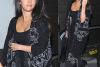 Selena Gomez Departing On A Flight At LAX