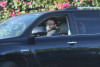 Seth Rogen Opting To Cruise Around With His Windows Down Inside A Toyota Highlander