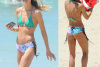 Sharni Vinson Spends Christmas Day On The Beach In Sydney