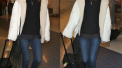 Victoria Justice is All Smiles as She Departs from LAX
