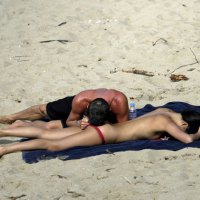 Zhang Ziyi Topless & Bare Ass Bikini Photos (w/ Horny White Man)
