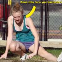 Jailbait Alert!!!  Dakota Fanning Went Jogging!!!